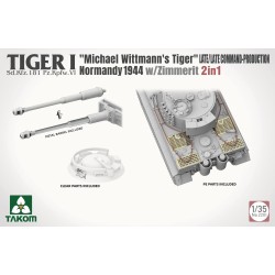 TIGER I BIG BOX 2 kits & 1:16 M. Wittmann Figure  -  Takom (1/35)