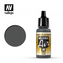 Vallejo Model Air 17ml  -  Dark Grey RLM42