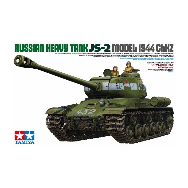 Russian Heavy Tank JS-2 Model 1944 ChKz  -  Tamiya (1/35)