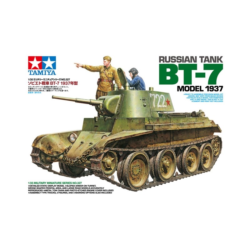 Russian Tank BT-7 Model 1937  -  Tamiya (1/35)