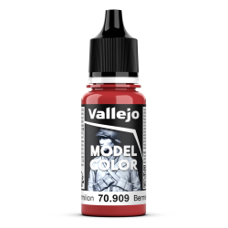 Vallejo Model Color 18ml  -  Vermilion