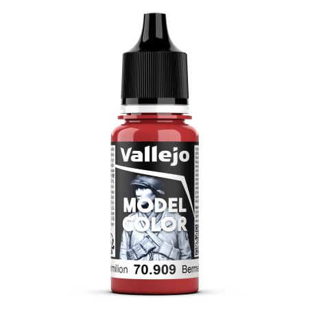 Vallejo Model Color 18ml  -  Vermilion