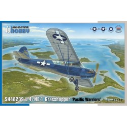 Piper J-3 Cub L-4/NE-1 Grasshopper Pacific Wariors  -  Special Hobby (1/48)