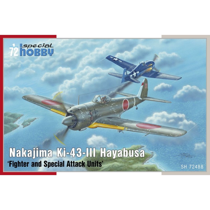 Nakajima Ki-43-III Hayabusa Fighter and Special Attack Units  -  Special Hobby (1/72)