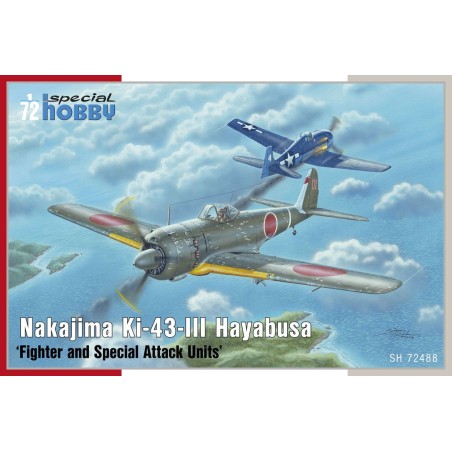 Nakajima Ki-43-III Hayabusa Fighter and Special Attack Units  -  Special Hobby (1/72)