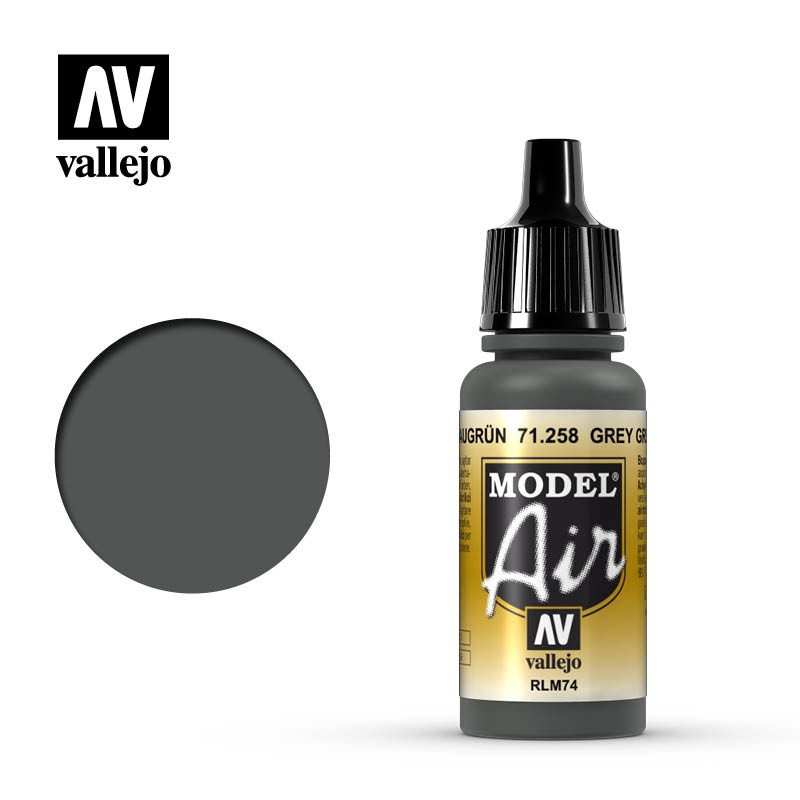 Vallejo Model Air 17ml  -  Grey Green RLM74