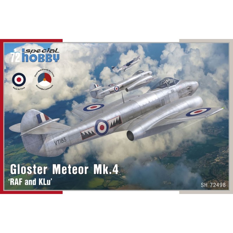 Gloster Meteor Mk.4 'RAF and KLu'  -  Special Hobby (1/72)