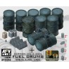 German 20L and 200L Fuel Drums  -  AFV Club (1/35)