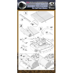 Royal Engineers Modern Pipe Fascine for Anti Tank Ditches  -  AFV Club (1/35)