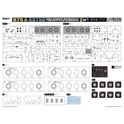 WWII German Motorcycle R75 & KS750 [2in2]  -  G.W.H (1/35)