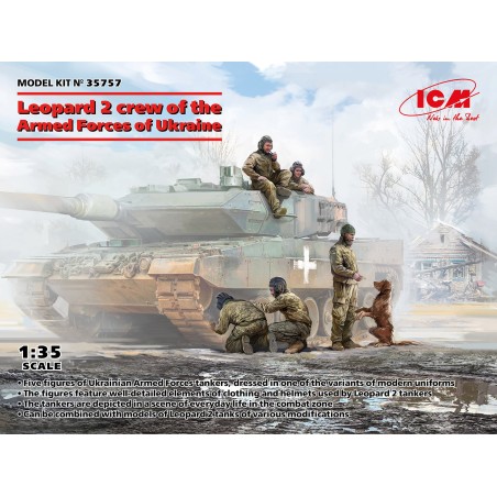 Leopard Crew of the Armed Forces of Ukraine  -  ICM (1/35)