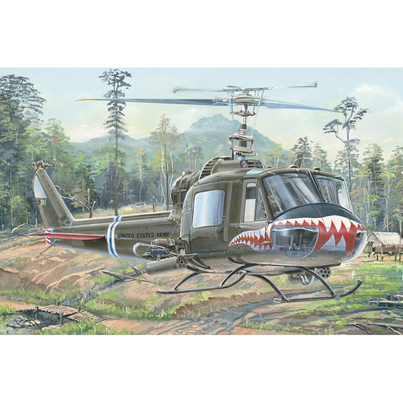 Bell UH-1 Huey B/C  -  Hobby Boss (1/18)