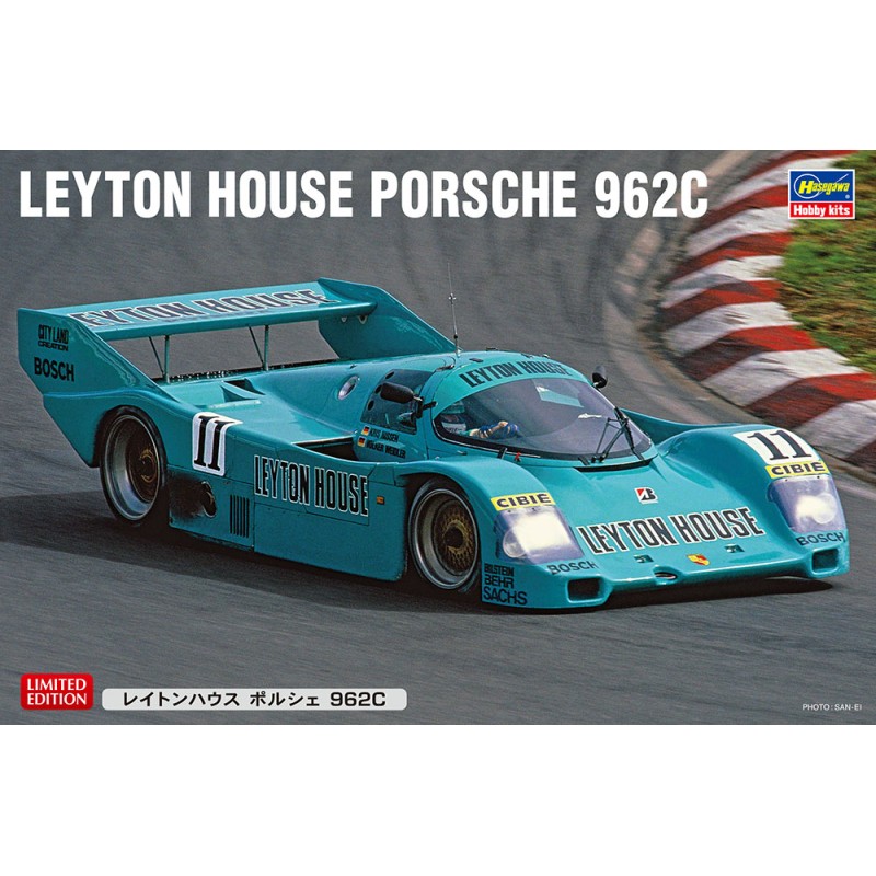 Porsche 962C [Leyton House 1987]  -  Hasegawa (1/24)