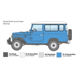 Toyota Land Cruiser BJ44 (Hard top or Soft top)  -  Italeri (1/24)