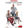 Modern Cafe Visitors Set 2  -  MiniArt (1/35)