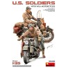 Harley-Davidson WLA with U.S. Soldiers  -  MiniArt (1/35)