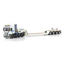 Scania Streamline Highline 8x4 + Low Loader/Euro 4 Axle [Trinks]  -  WSI (1/50)