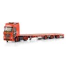 Mercedes-Benz Actros MP5 Giga Space 4x2 + Flat Tailer 3 Axle [Van Grinsven]  -  WSI (1/50)