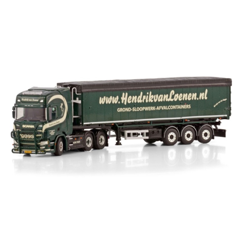 Scania R Highline 6x2 + Volume Trailer 3 Axle [Hendrick van Loenen]  -  WSI (1/50)