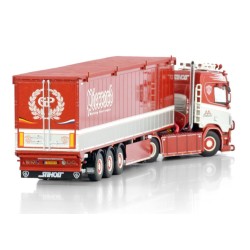 Scania R 4x2 + Volume Trailer 3 Axle [Pierrard Trans Lux]  -  WSI (1/50)