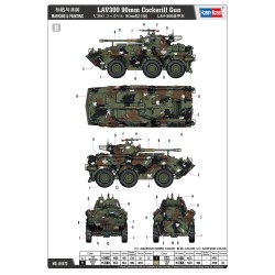 LAV-300 90mm Cockerill Gun  -  Hobby Boss (1/35)