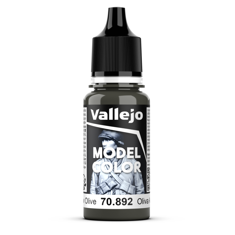 Vallejo Model Color 18ml  -  Yellow Olive