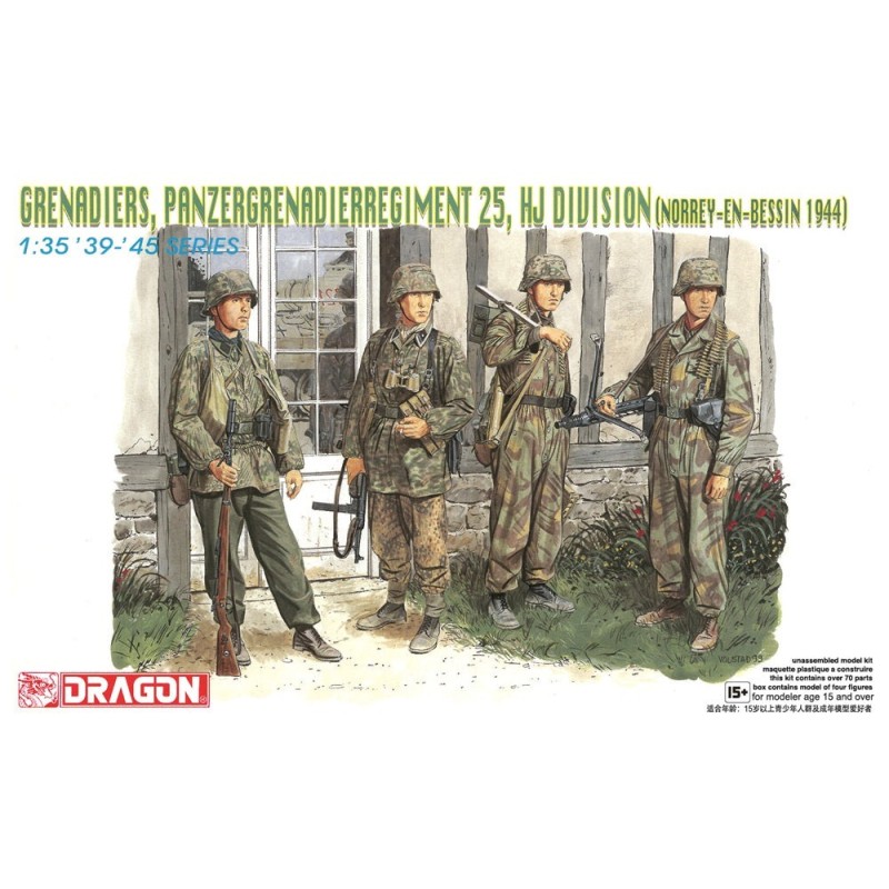 Grenadiers, Pz.Gren.Rgt.25, HJ Division (Norrey-en-Bessin 1944)  -  Dragon (1/35)