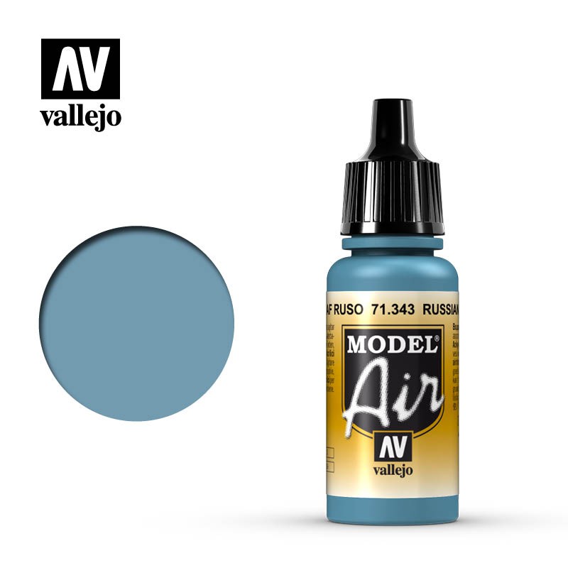 Vallejo Model Air 17ml  -  Russian AF Grey N°7