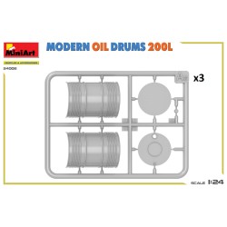 Modern Oil Drums 200L  -  MiniArt (1/24)