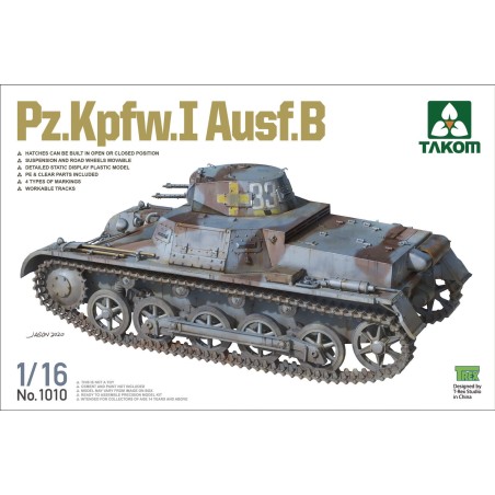 Pz.Kpfw.I Ausf.B  -  Takom (1/16)