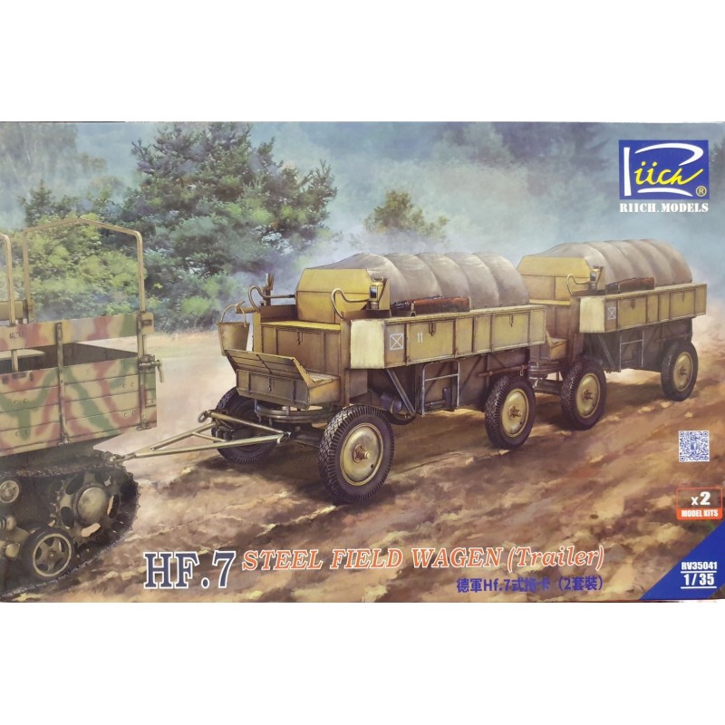 HF.7 Steel Field Wagen (Trailer)  -  Riich.Models (1/35)