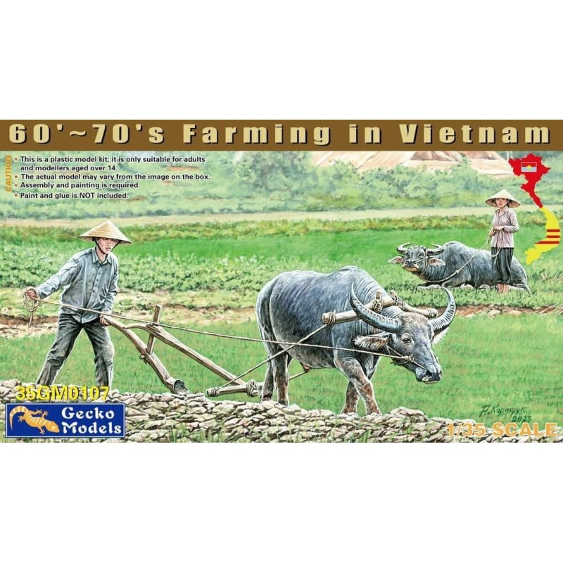 60's-70's Farming in Vietnam  -  Gecko Models (1/35)