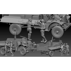 Ford F-30 LRDG F30 Wireless Truck CMP in LRDG service [Limited BONUS Edition]  -  Thunder Model (1/35)