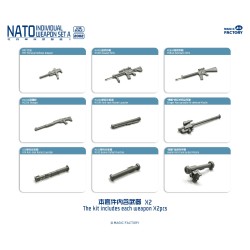 NATO Individual Weapon Set A  -  Magic Factory (1/35)