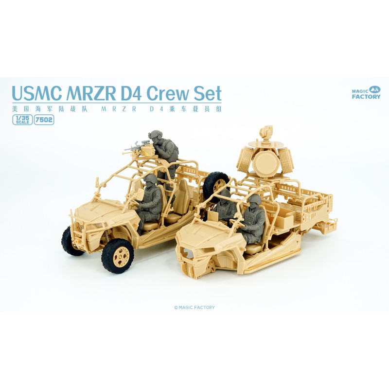 USMC MRZR D4 Crew Set  -  Magic Factory (1/35)