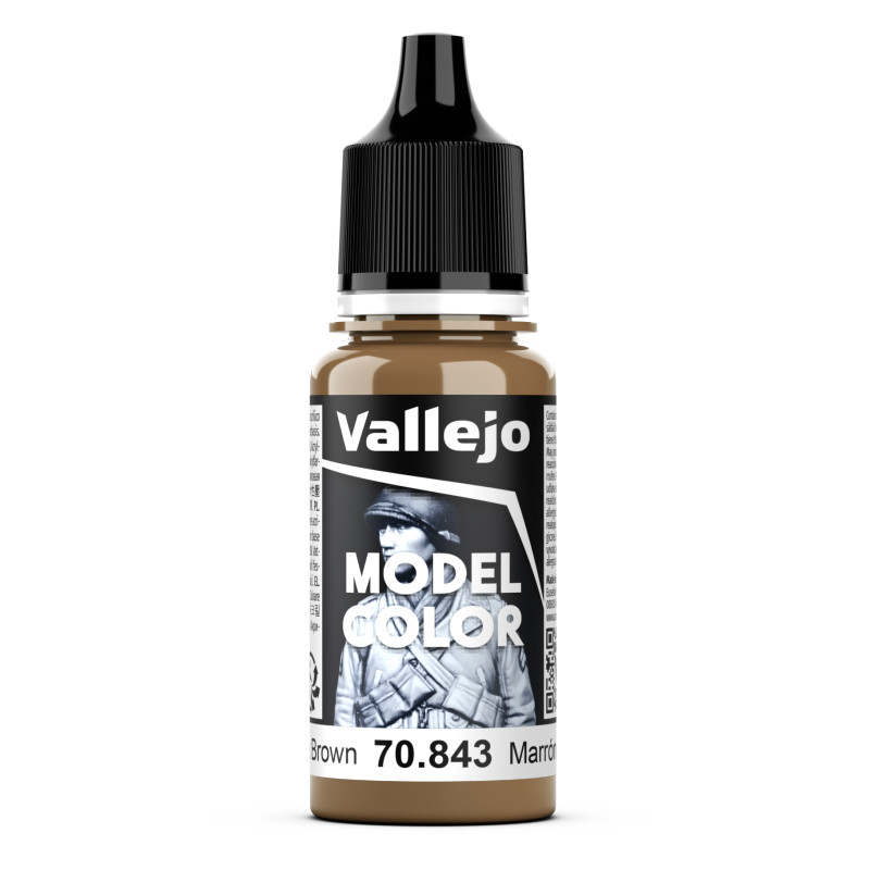 Vallejo Model Color 18ml  -  Cork Brown