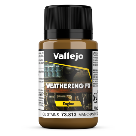 Vallejo Weathering Effects 40ml  -  Oil Stains