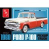 1960 Ford F-100 with Trailer  -  AMT (1/25)