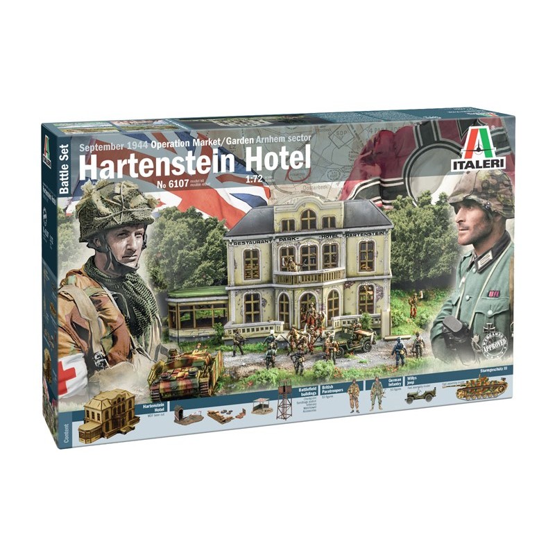 1944 Market Garden Hartenstein Hotel - Battle Set  -  Italeri (1/72)