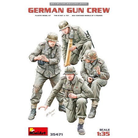 German Gun Crew  -  MiniArt (1/35)