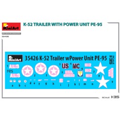 K-52 Trailer with Power Unit PE-95  -  MiniArt (1/35)