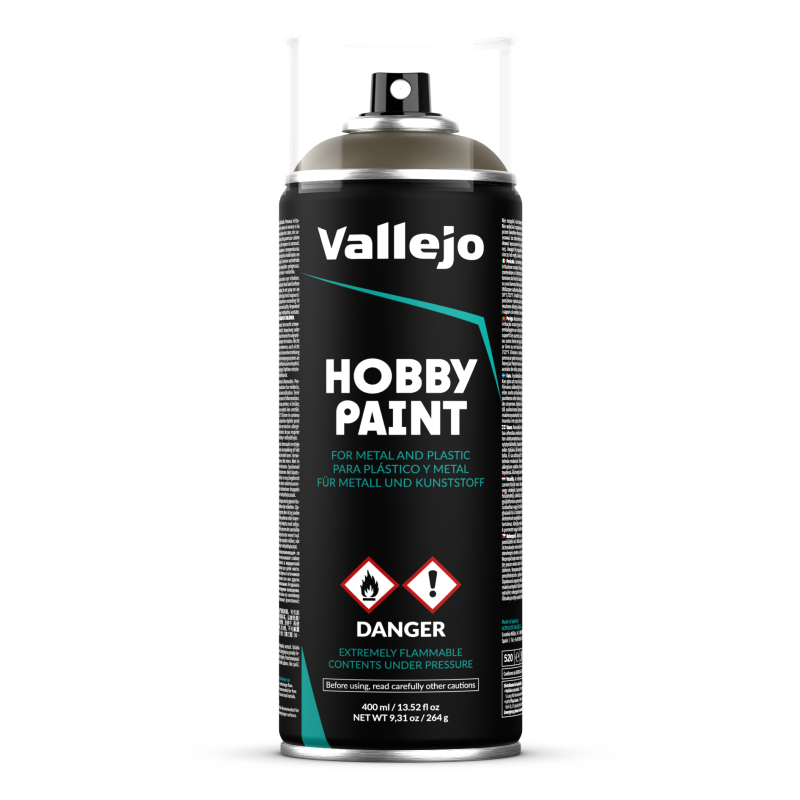 Vallejo Hobby Paint Spray 400ml  -  U.S. Olive Drab