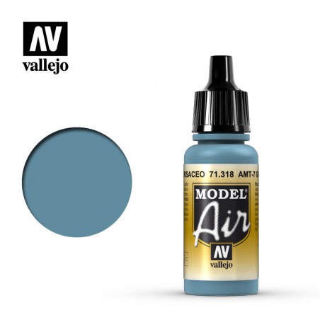 Vallejo Model Air 17ml  -  AMT-7 Greyish Blue