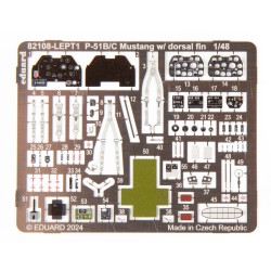 North American P-51B/C Mustang With Dorsal Fin  -  Eduard (1/48)