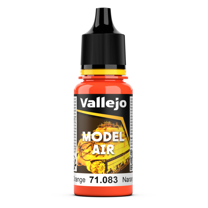 Vallejo Model Air 18ml  -  Orange