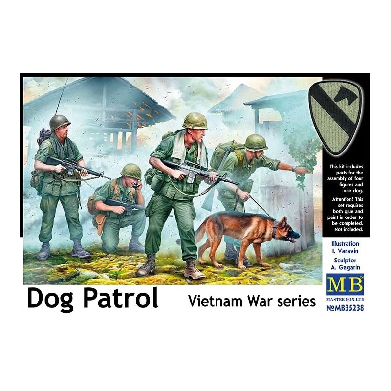 Dog Patrol [Vietnam War Series]  -  Master Box (1/35)