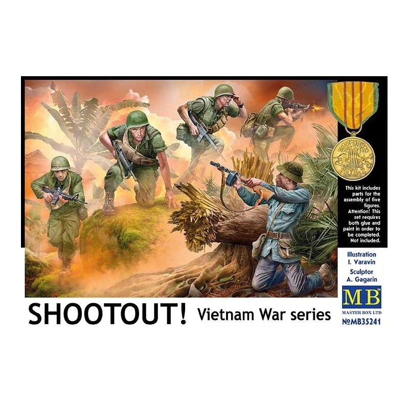 Shootout ! [Vietnam War Series]  -  Master Box (1/35)