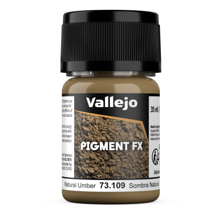 Vallejo Pigments 35ml  -  Natural Umber