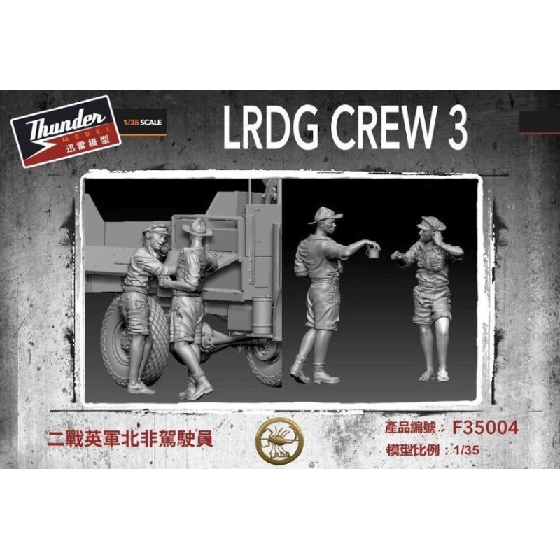 LRDG Crew 3  -  Thunder Model (1/35)