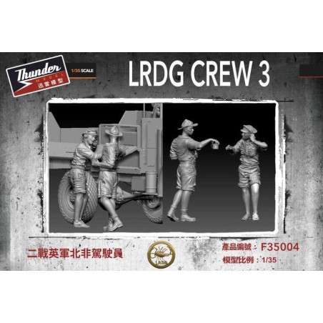 LRDG Crew 3  -  Thunder Model (1/35)